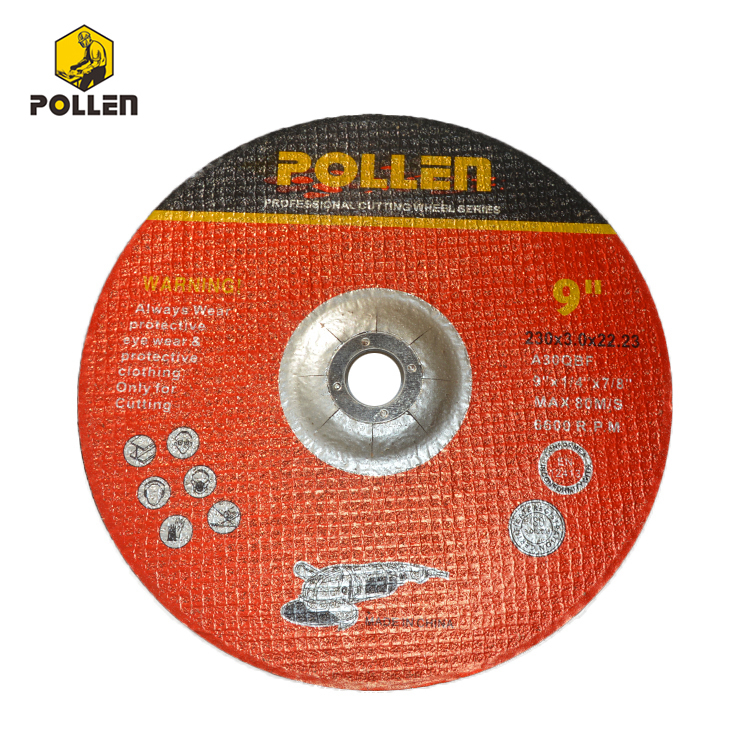 9"x1/8" Durable Lasting Abrasive Cutting Disk, China Supplier Type 1 简介： 详情：Details: 9"x1/8" Durable Lasting Abrasive Cutting Disk, China Supplier Type 1 Mfr. Model: RS6176 Technical Specs Title: Cho