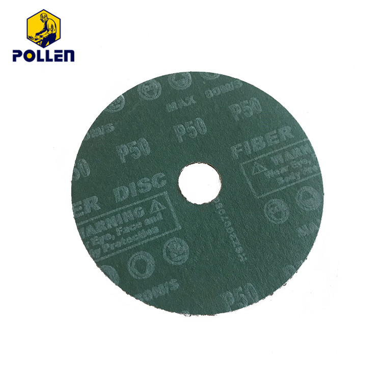Fiber Discs 4" with Nylon Backing 5/8" Arbor Size for Surface Conditioning 