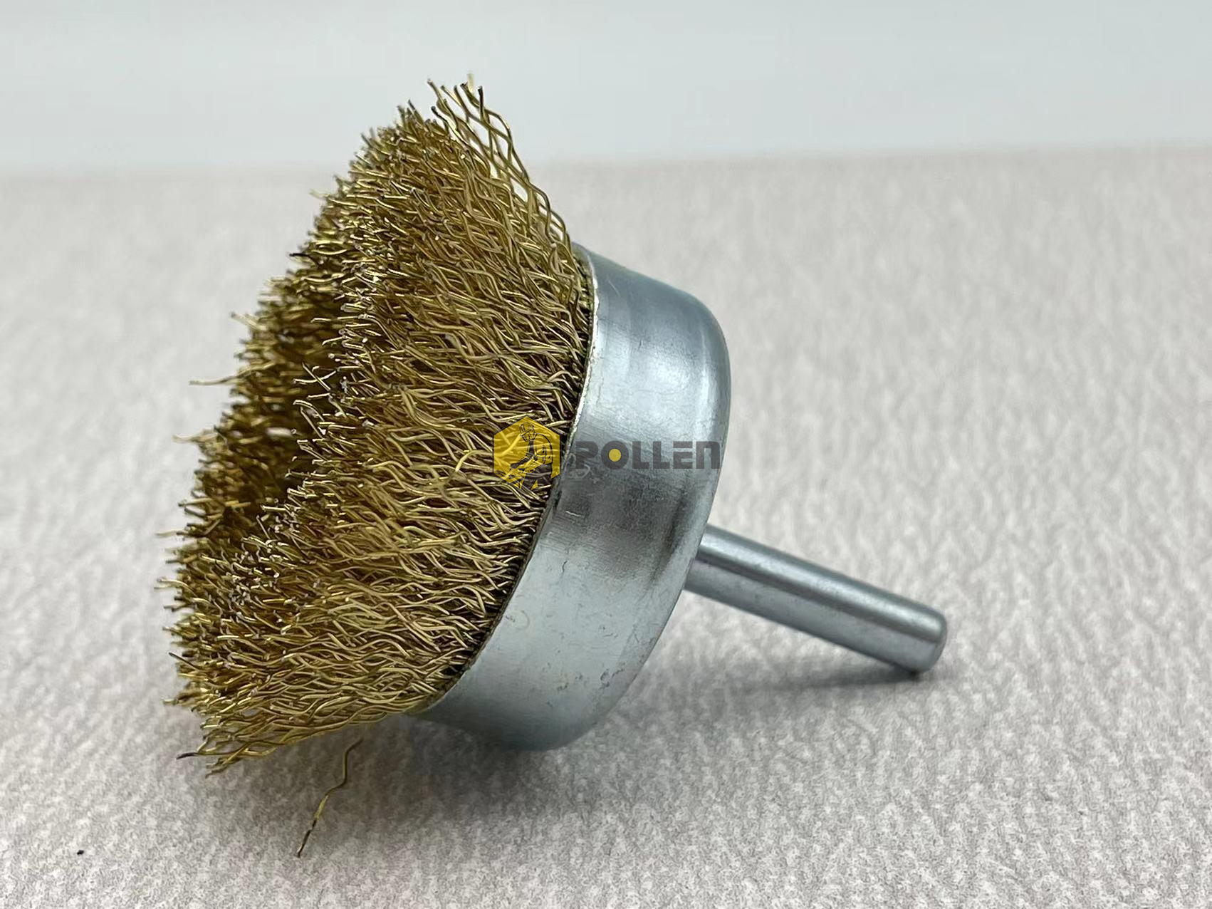 Wire Cup Brush - 2Inch Crimped Cups for Rust Removal, Corrosion And Paint - Hardened Steel Wire for Reduced Wire Breakage And Longer Life